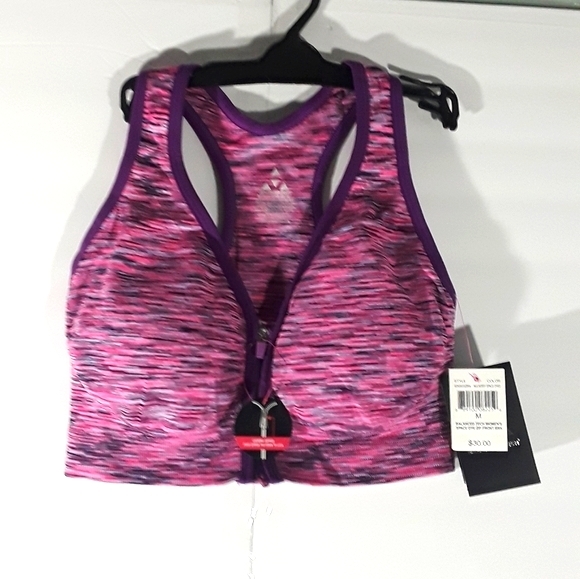 Performance zip front bra - Picture 4 of 7